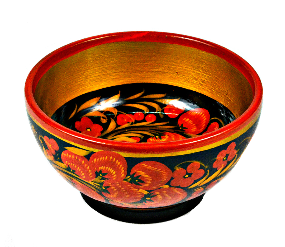 Чайный сервиз зеленая Хохлома