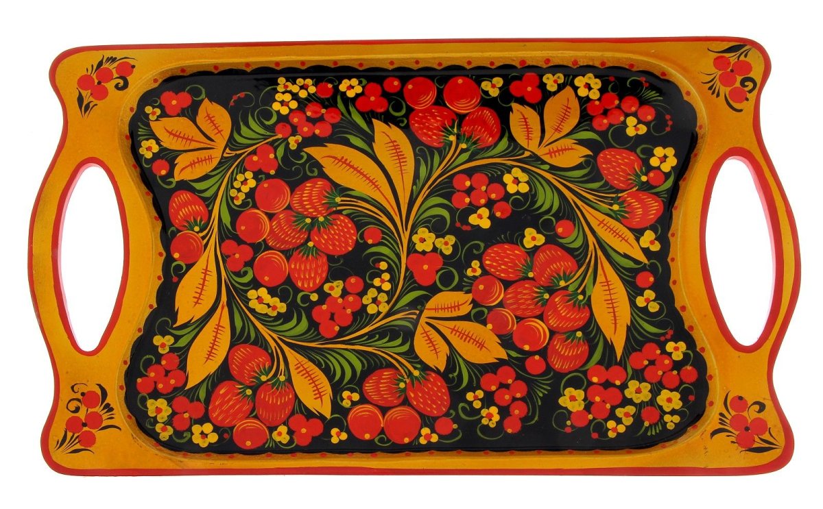 Хохломская роспись Золотая Хохлома