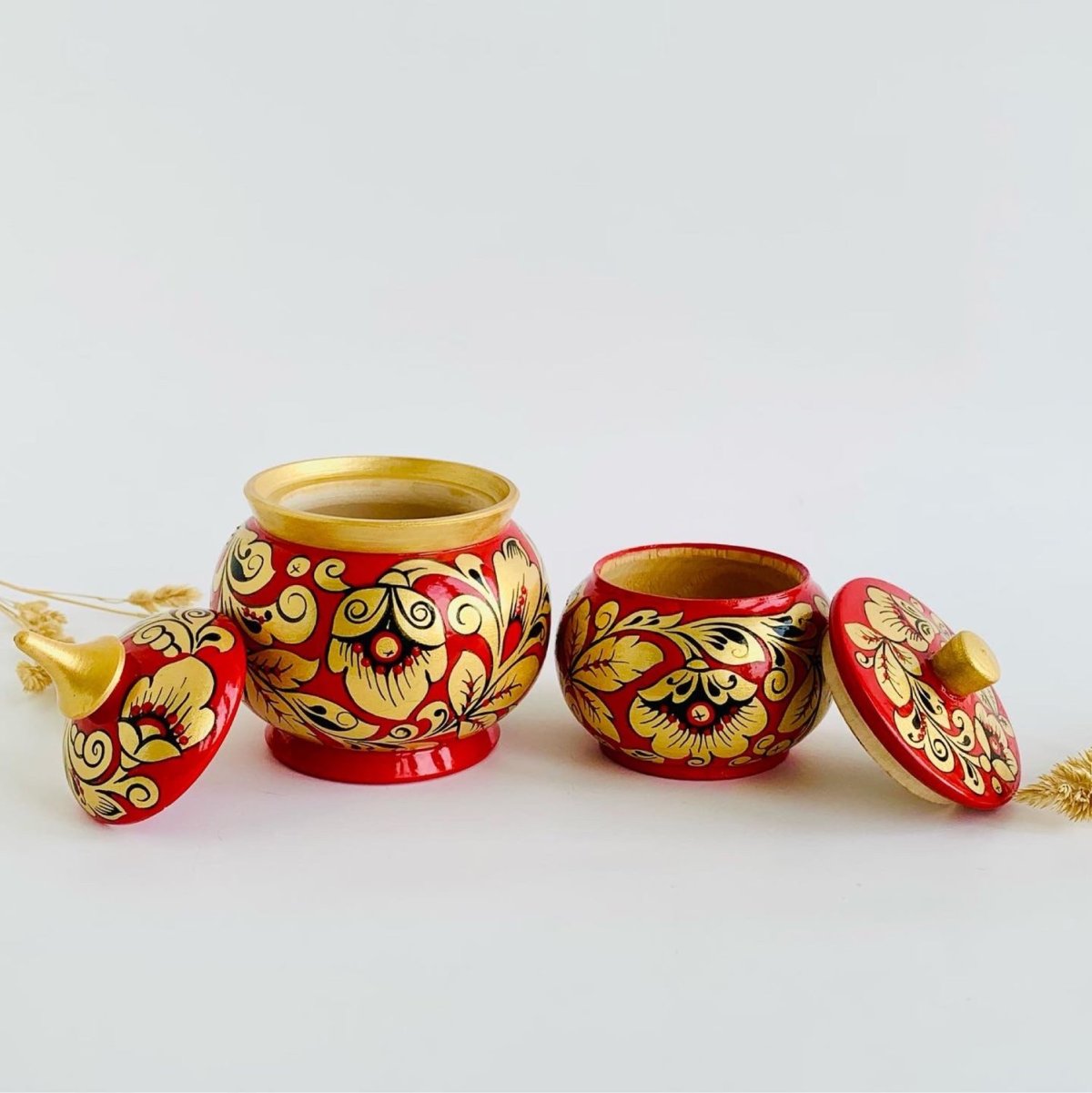 Хохломская роспись русский народный промысел