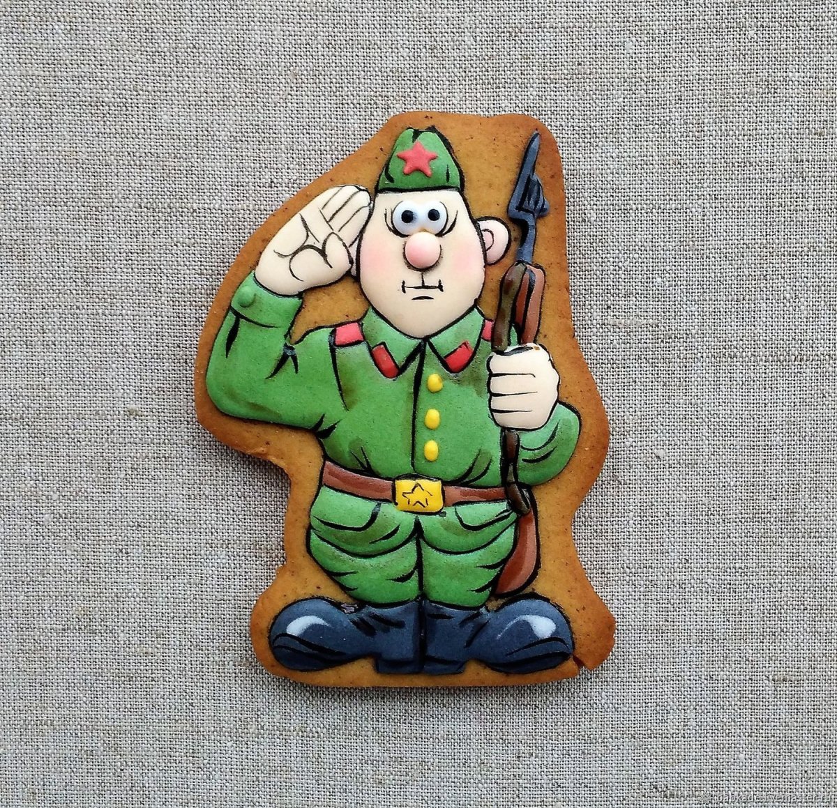 Солдат карикатура