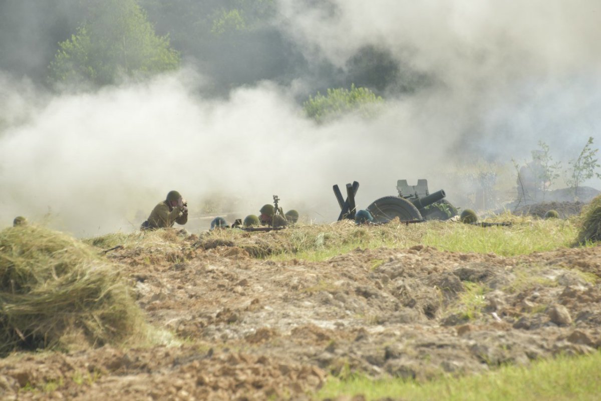 Поле битвы арт