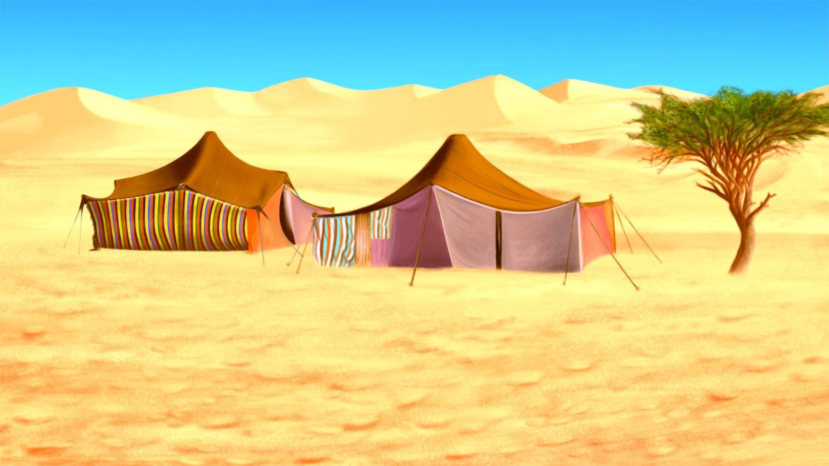 Шатер в пустыне