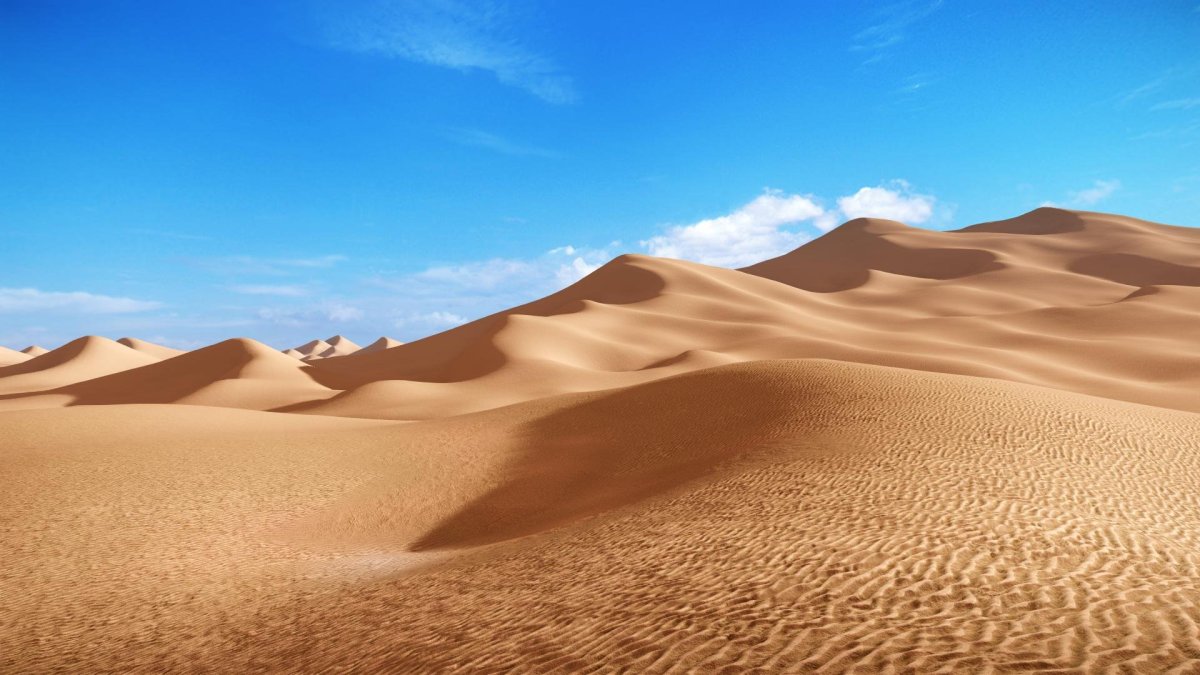 Песчано щебневые пустыни