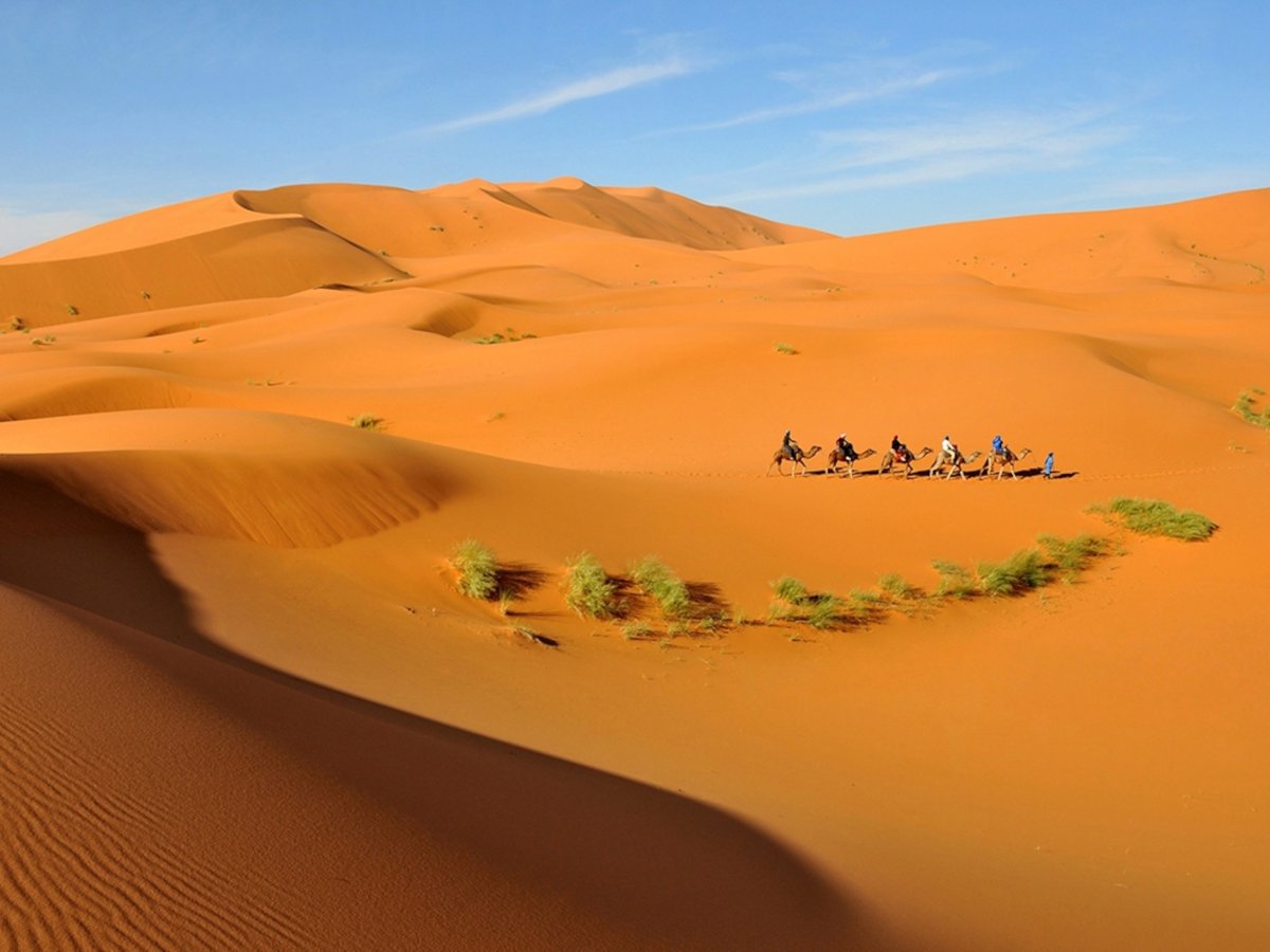 Пустыня эрг-шебби