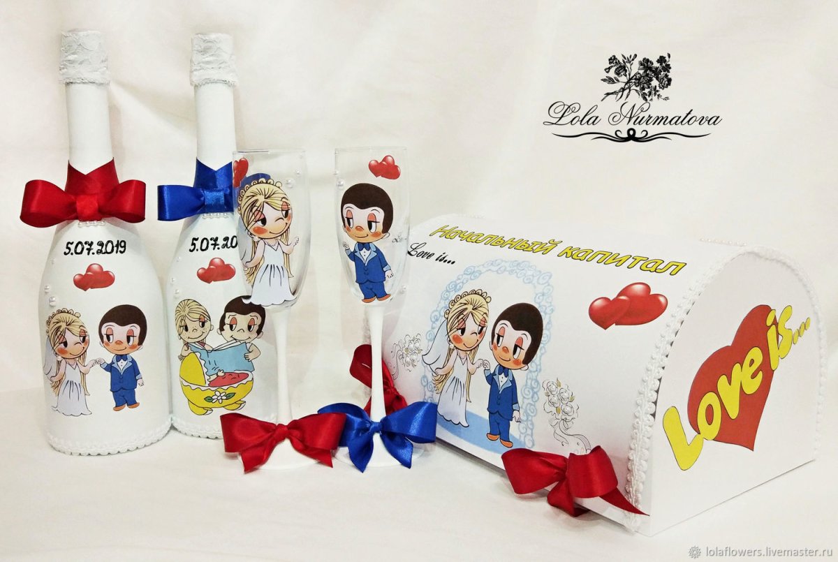 Приглашение на свадьбу Love is