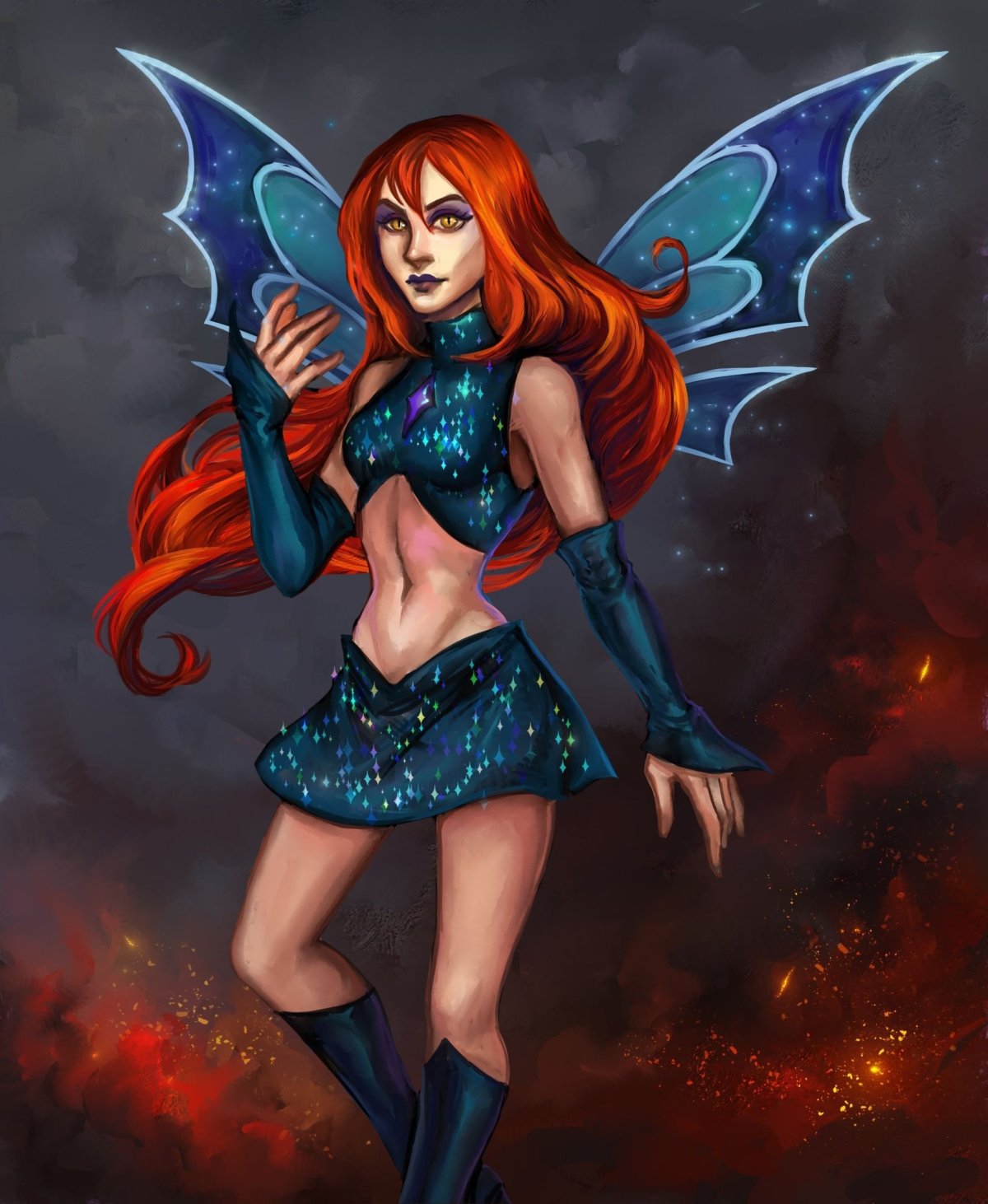 Темная Блум