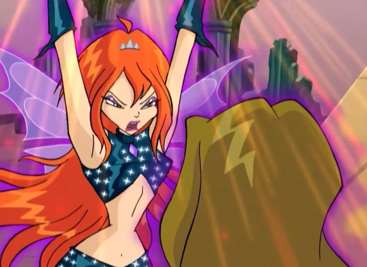 Тёмная Блум аниме