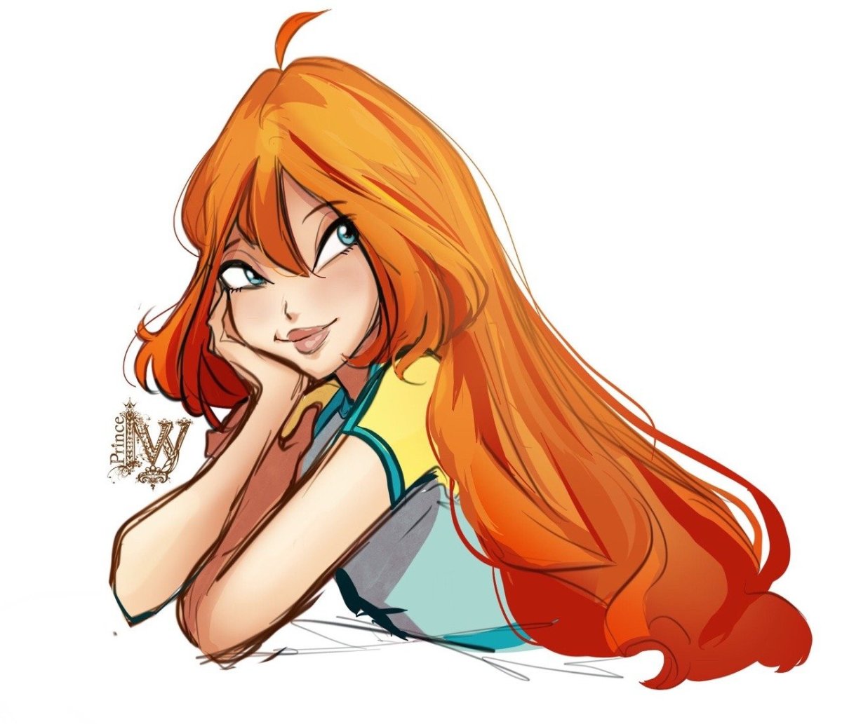 Феи Винкс Блум арт