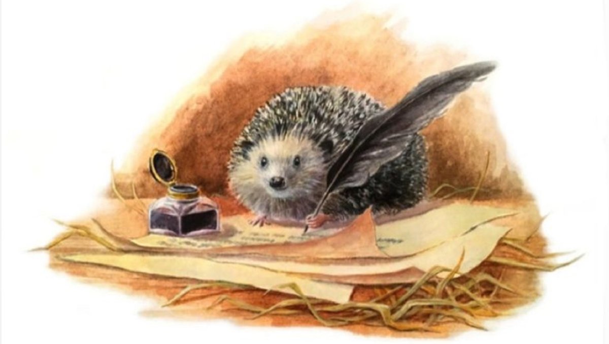 Ежик ученый