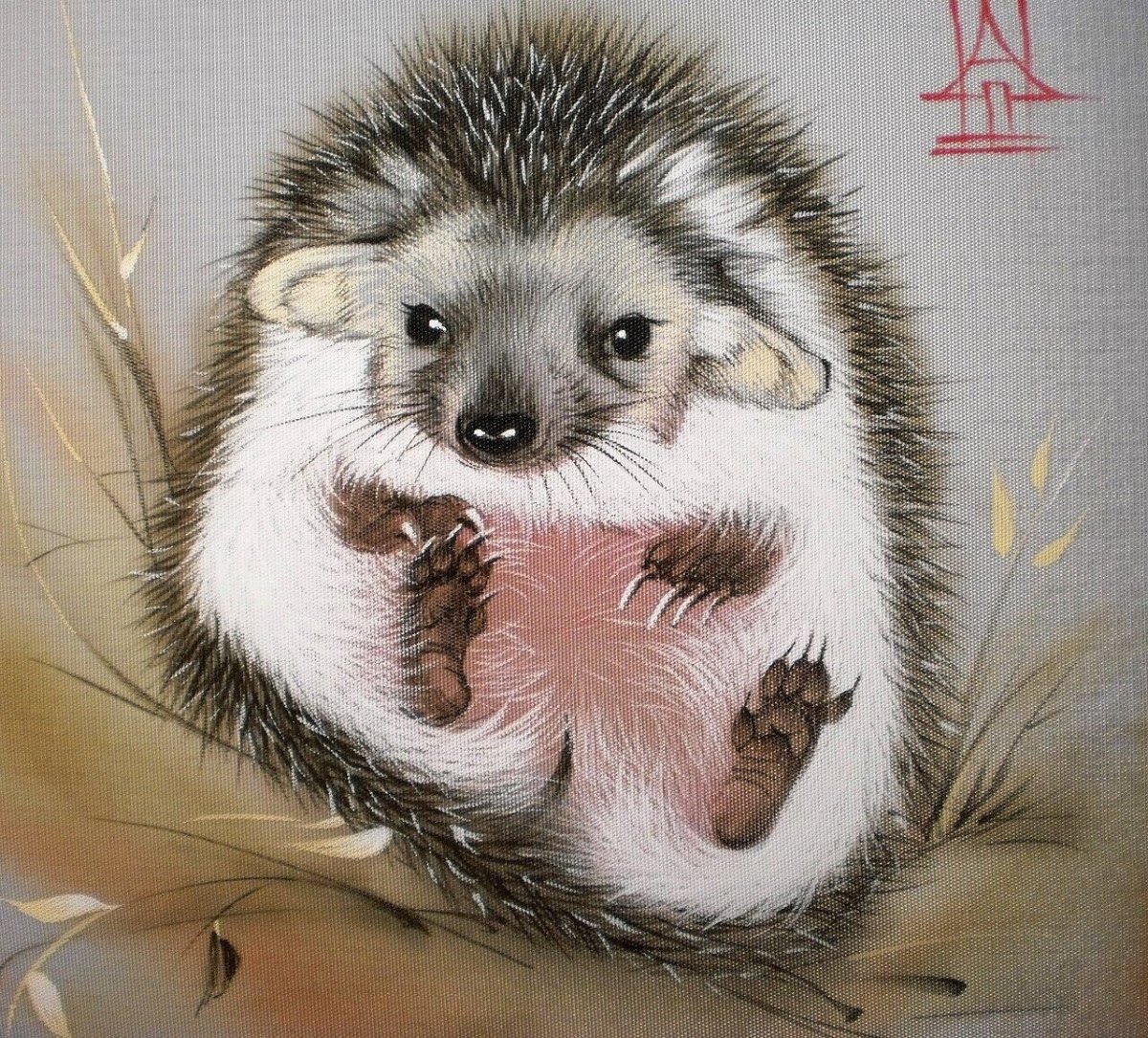 Еж в живописи