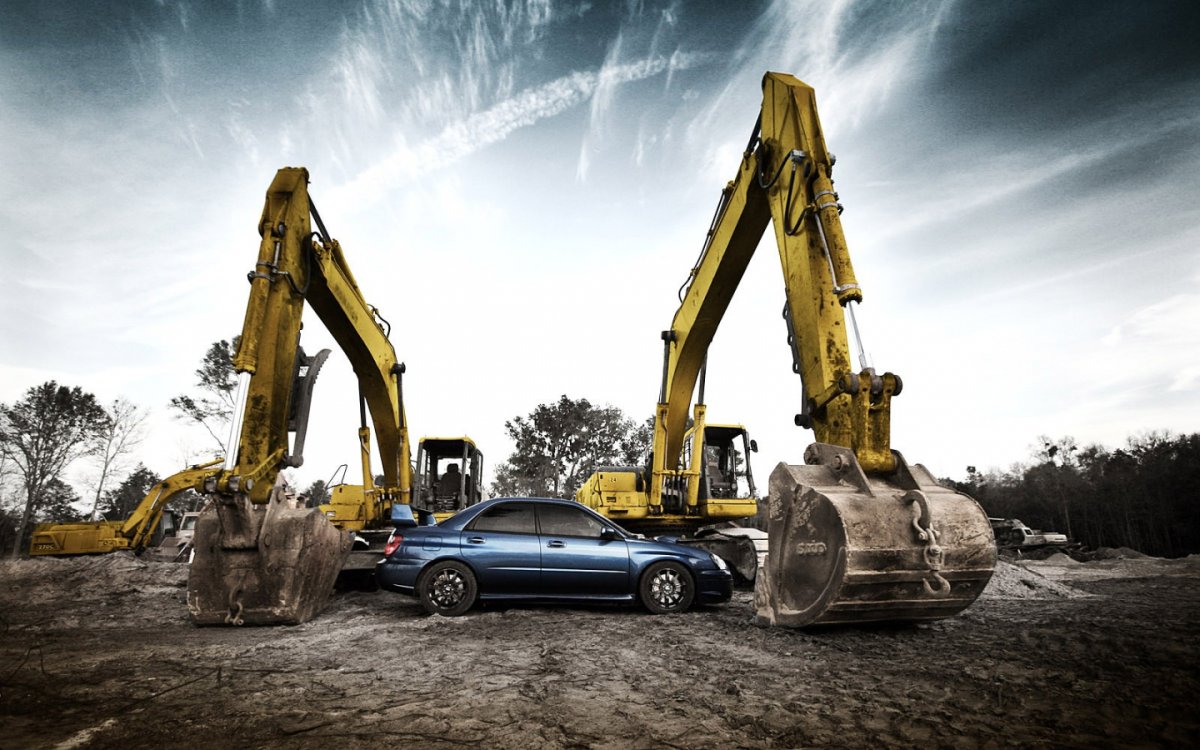 Спецтехника фотообои