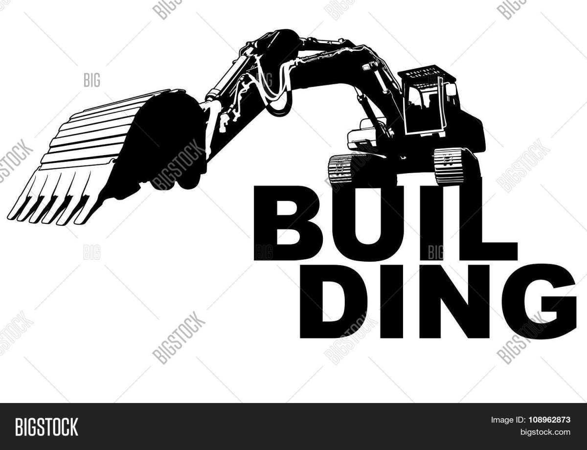 Экскаватор набросок