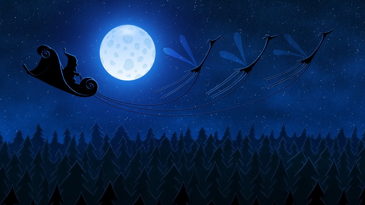 Луна и звезды для детей