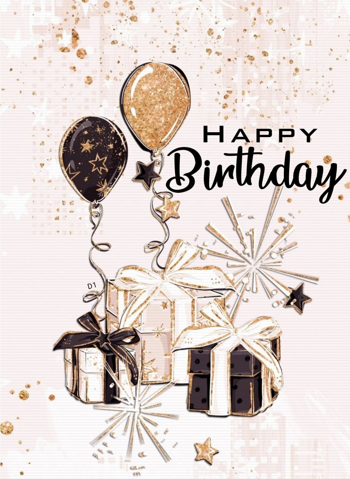 Открытка Happy Birthday