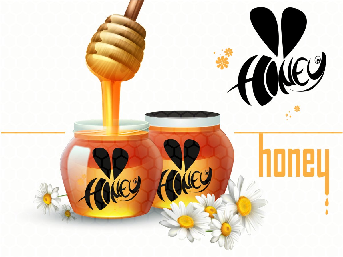 Медовый логотип