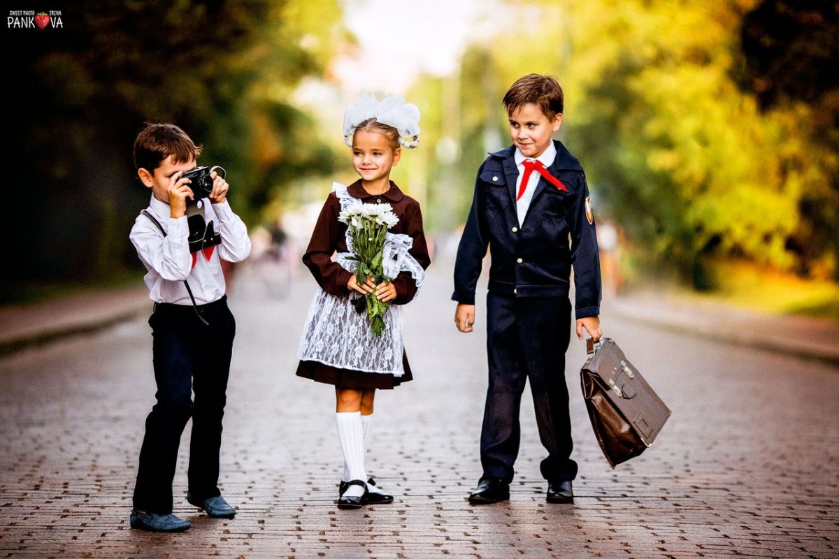 Фотосессия в школьной форме