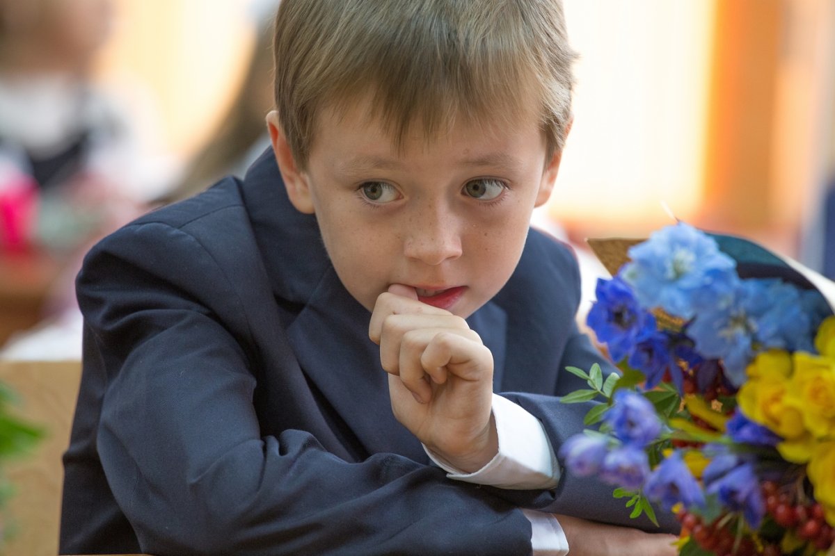 Школьники первоклашки