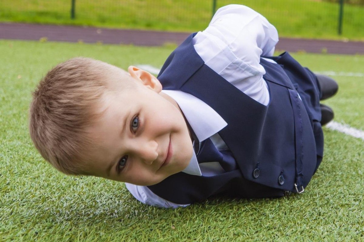 Жирный первоклассник