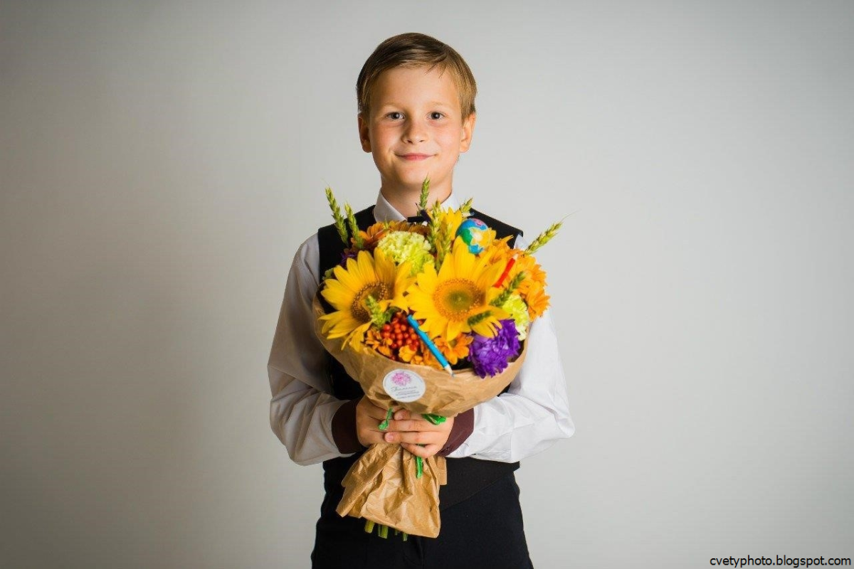 Букет "первоклашка"