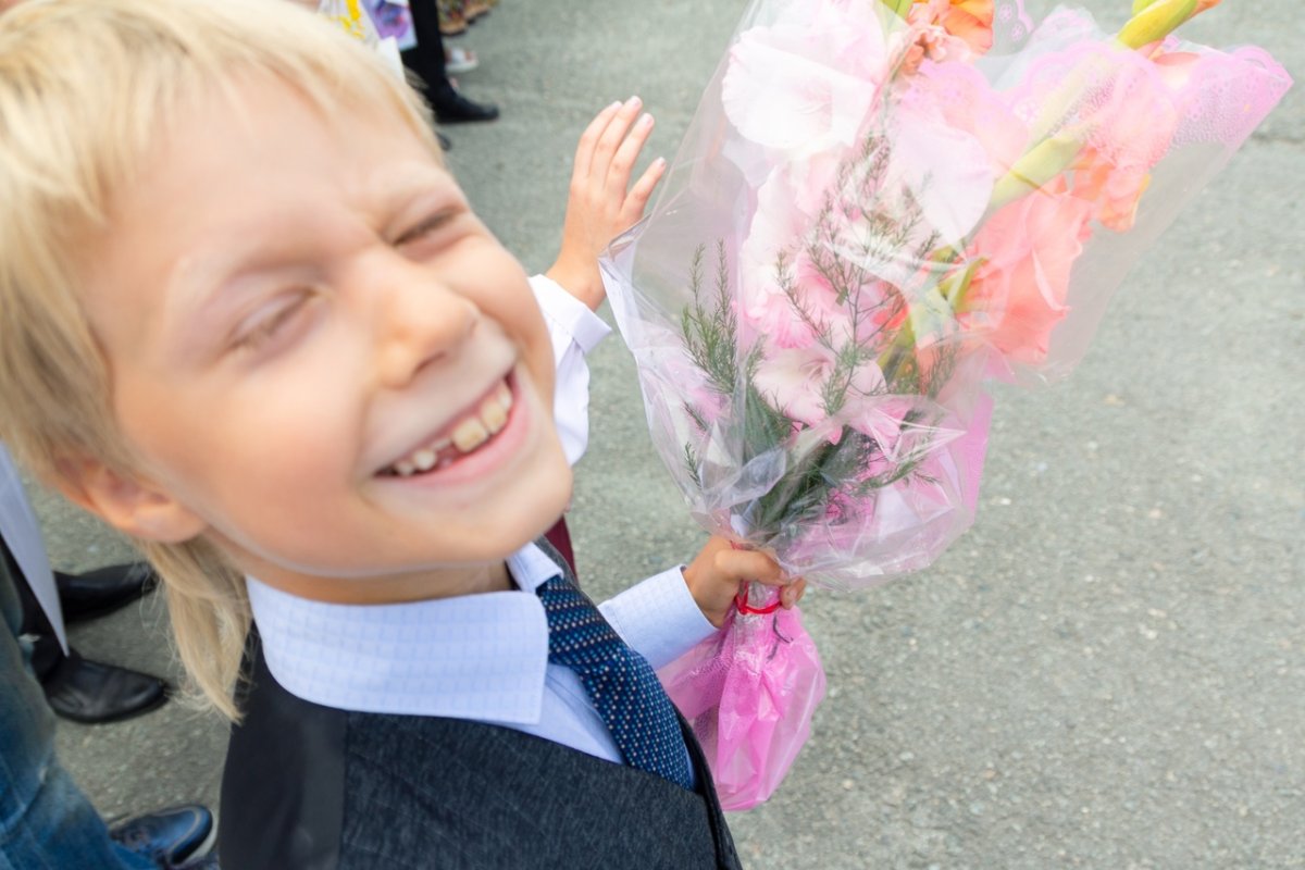 Первоклассница Мем