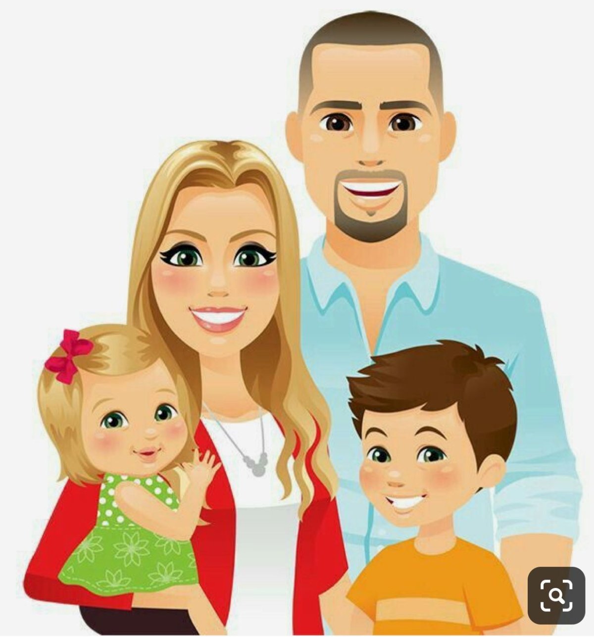 Семья карандашом