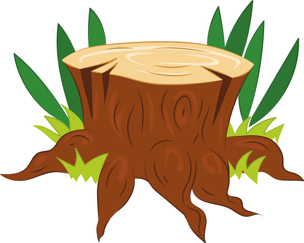 Фигурки для сада из пеньков