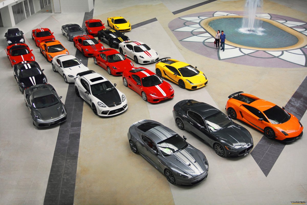 Коллекция спорткаров