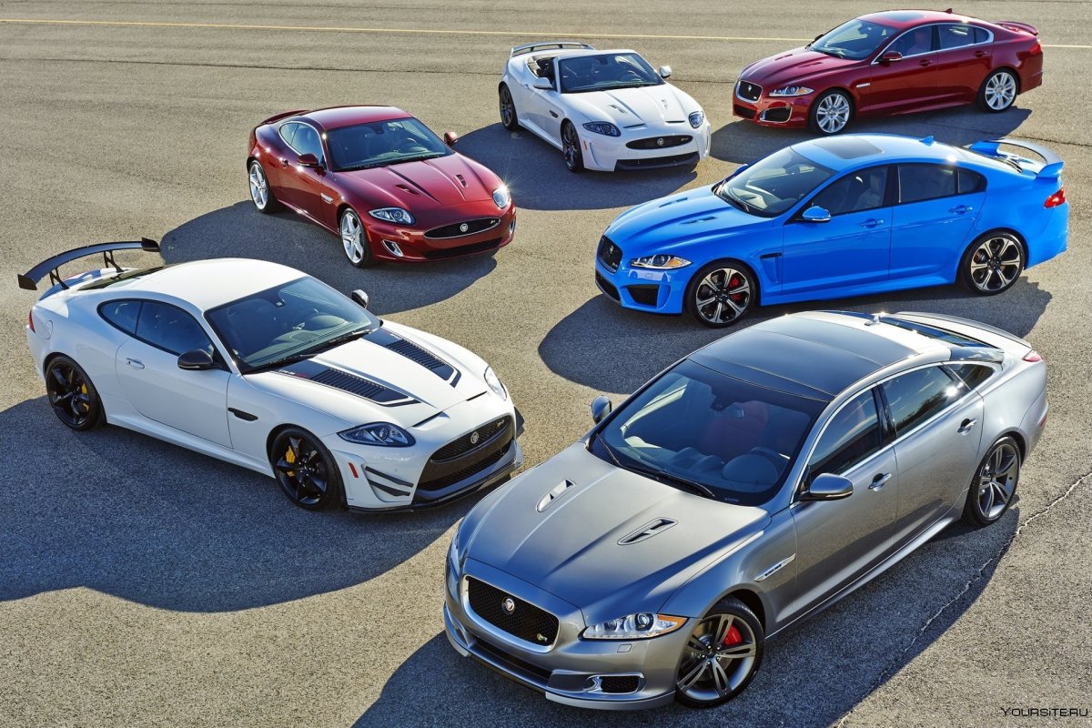 Jaguar XKR-S цвета окраса