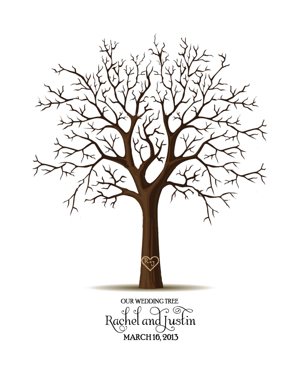 Дерево пожеланий макет