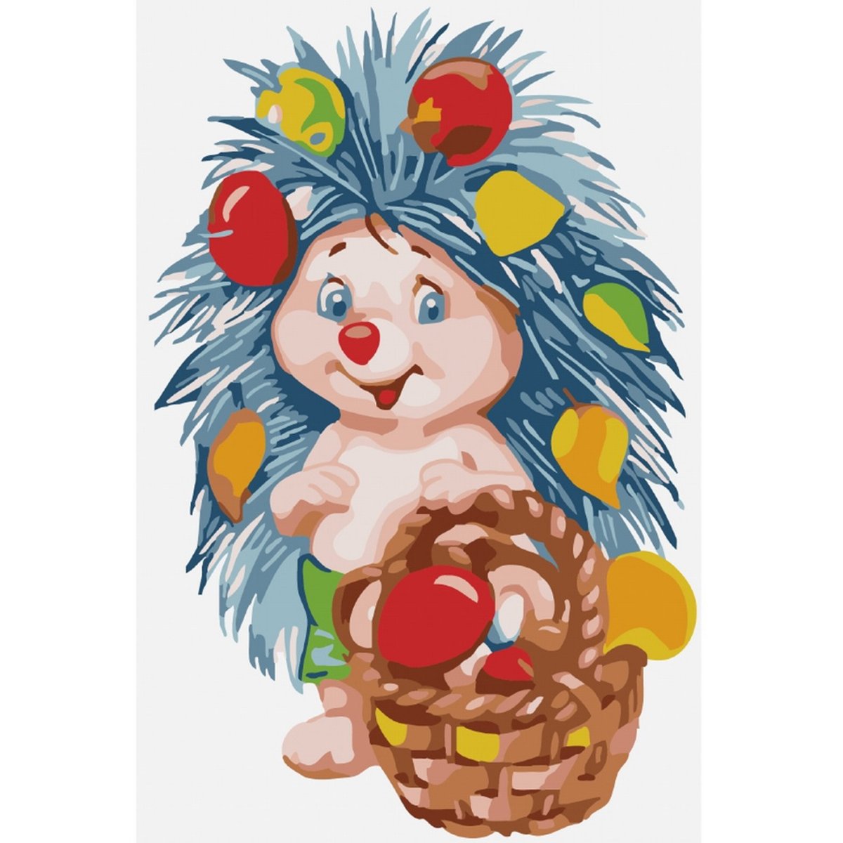 Ёжик с пустой корзинкой