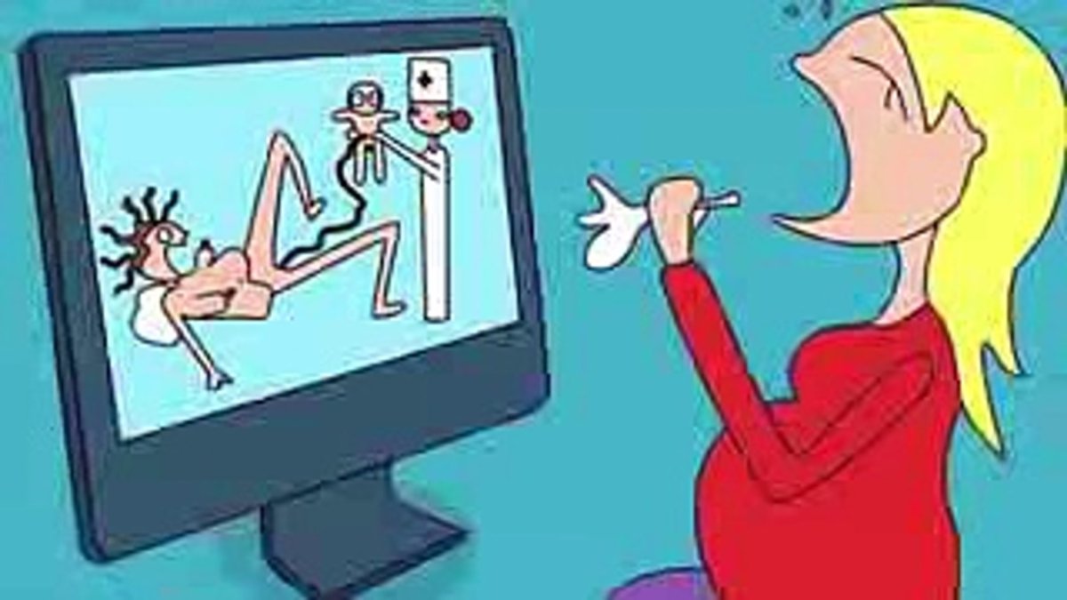 Карикатуры на беременных