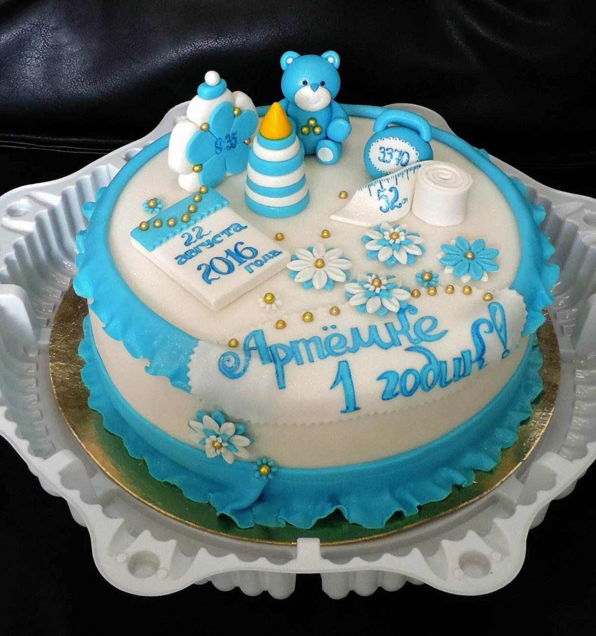Торт на ц годика мальчику