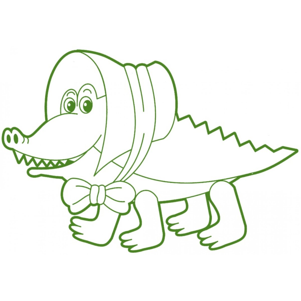 Раскраска "Чебурашка"