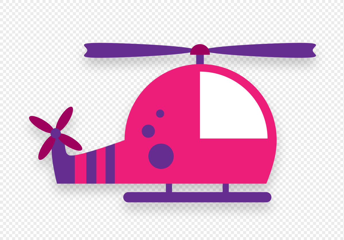 Вертолет желтый вектор