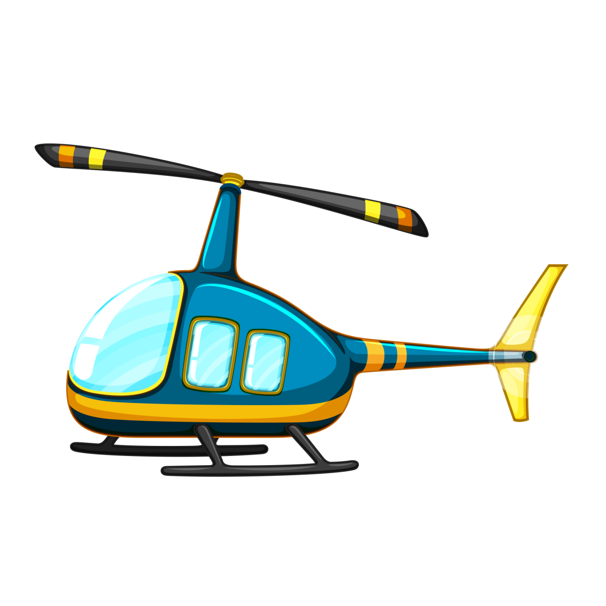 Карточки для детей вертолет