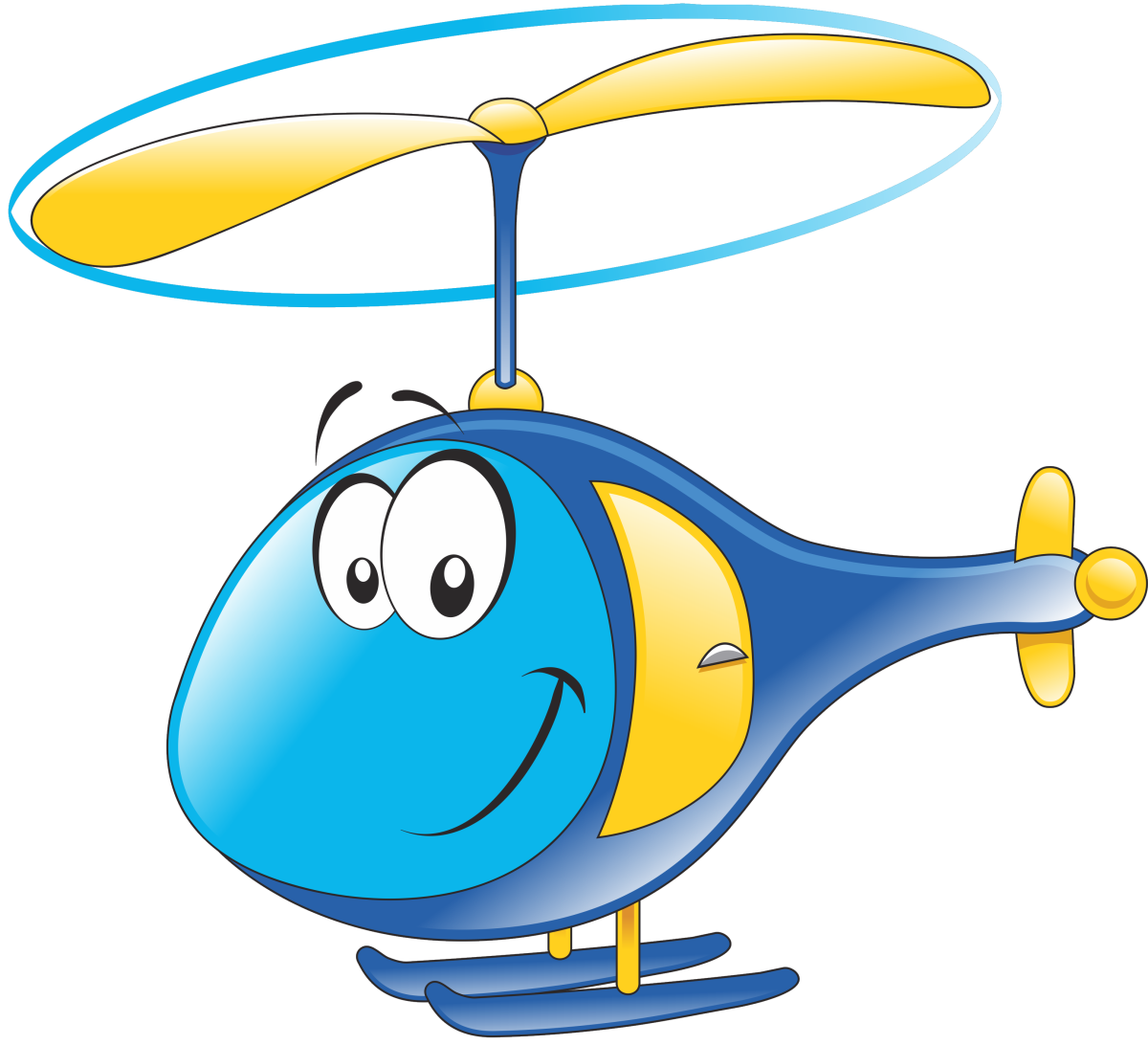 Карточки для детей вертолет