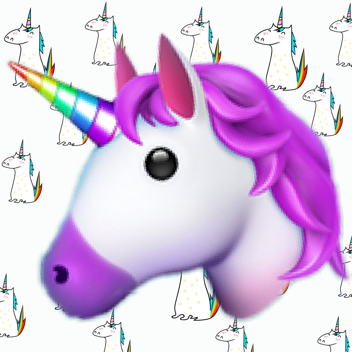 Единорог Дани Милохина на аве