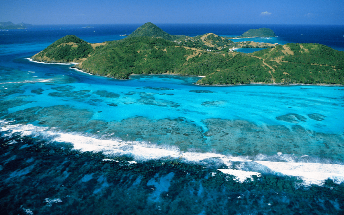 Остров сент-Винсент в Карибском море