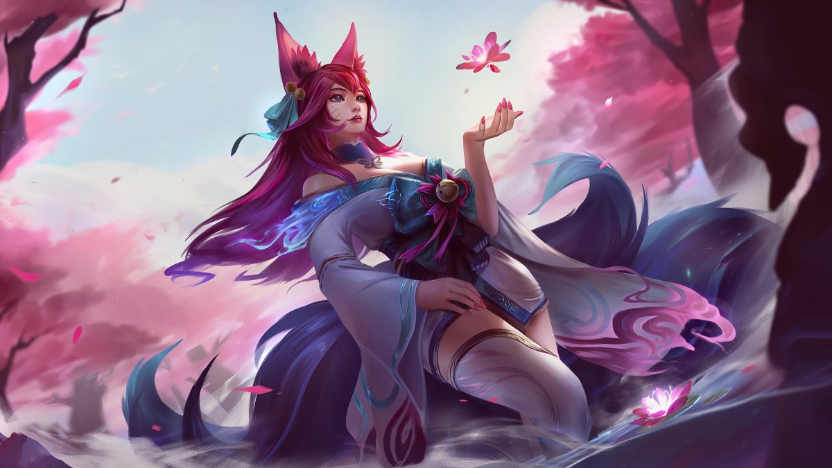 Лига легенд Ahri Spirit Blossom
