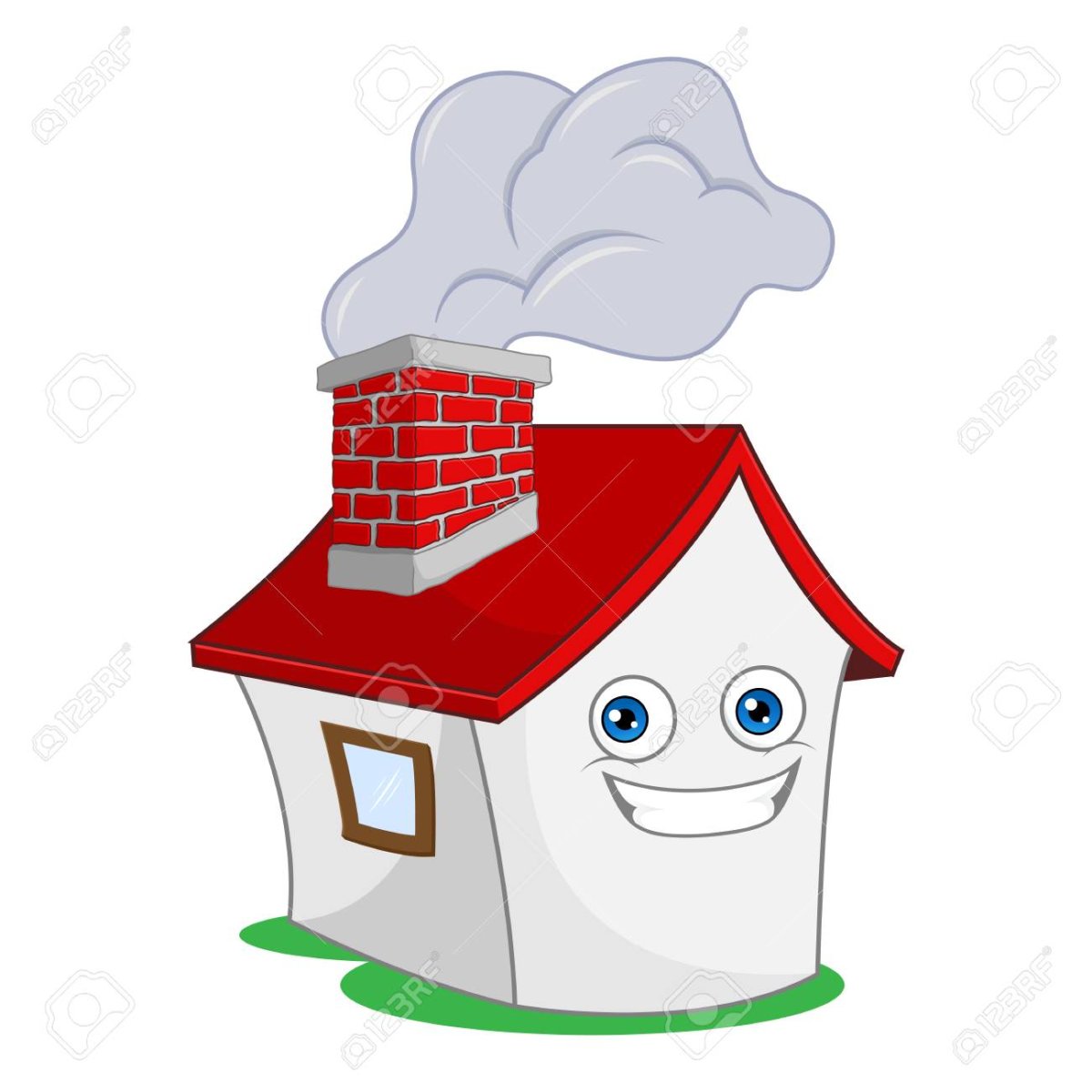 Дом с трубой для детей