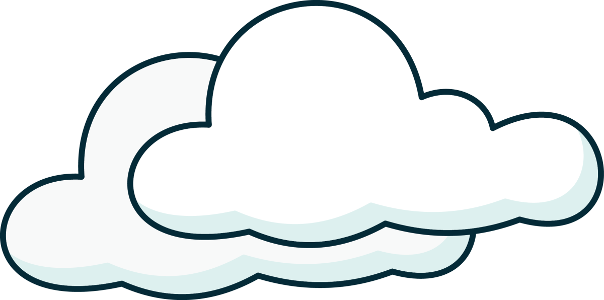 Облака мультяшные