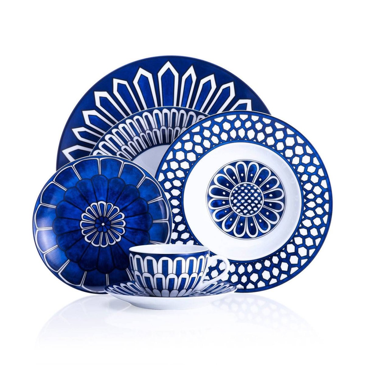 Bleus Hermes посуда