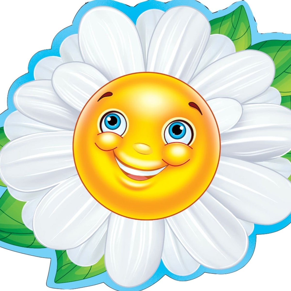 Логотип группы Ромашка в детском саду