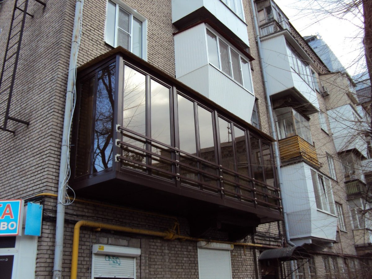 Остекление ПВХ VEKA балкон