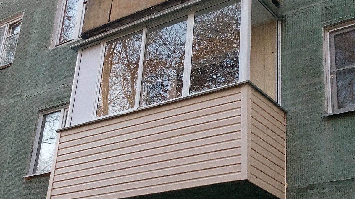 Балкон снаружи