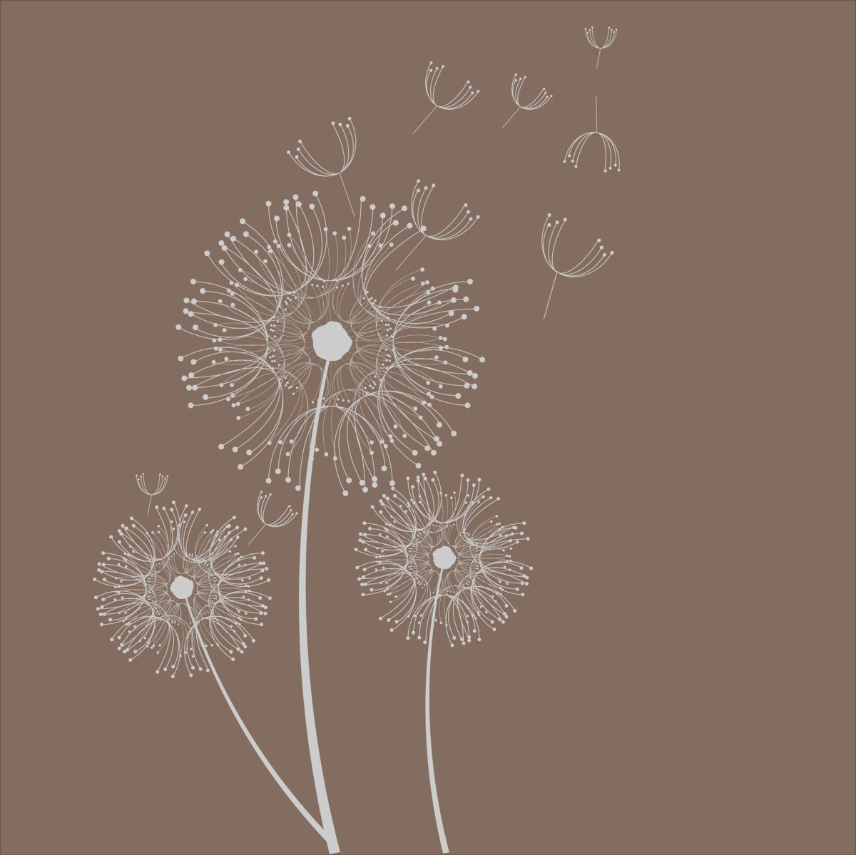 Одуванчик бежевый