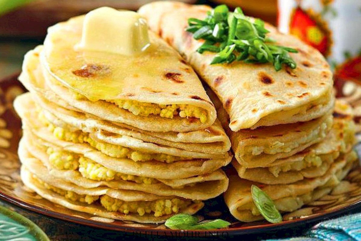 Татарское блюдо кыстыбый