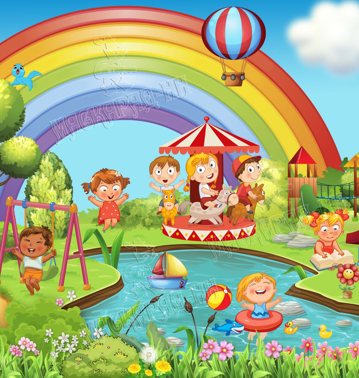 Баннер для детского сада