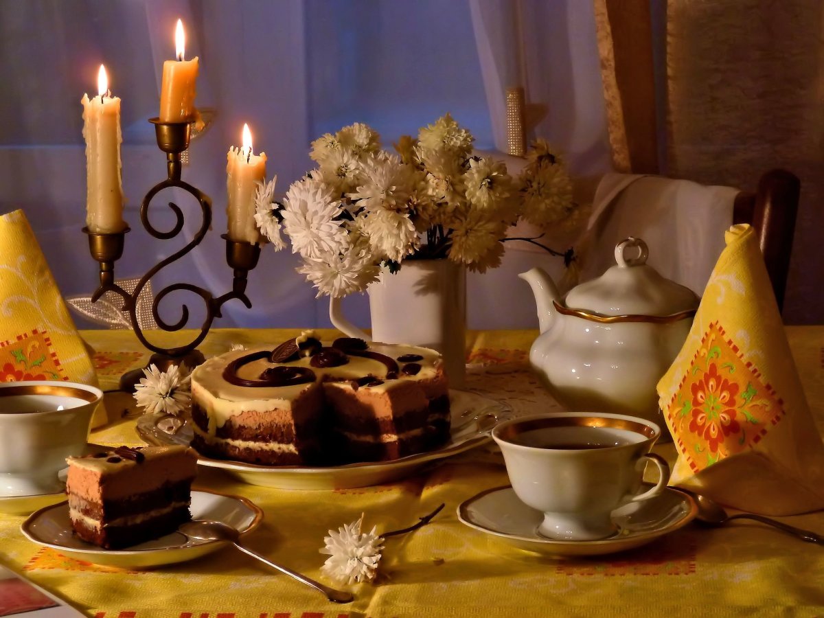 Открытки добрый вечер