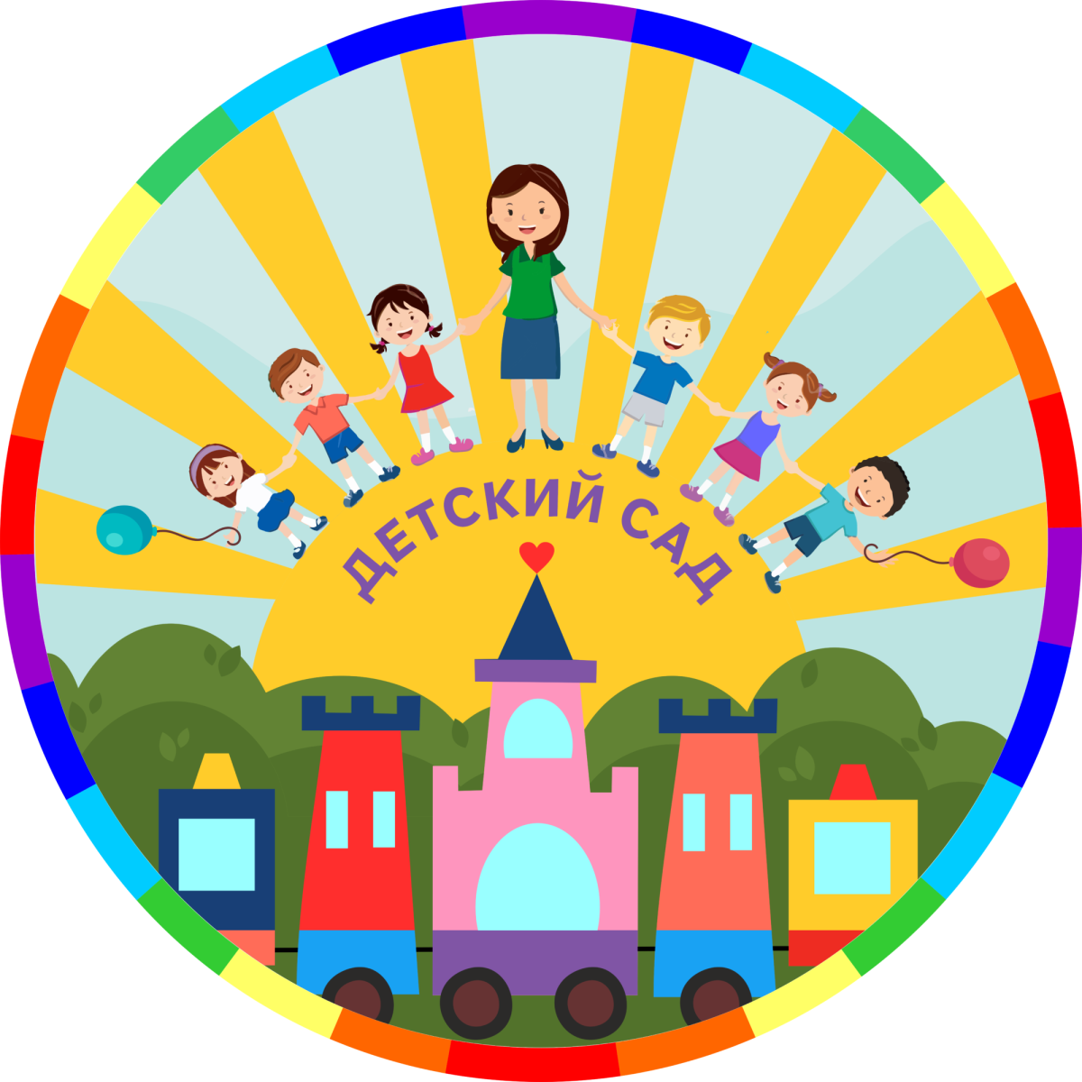 Логотипы детских садов